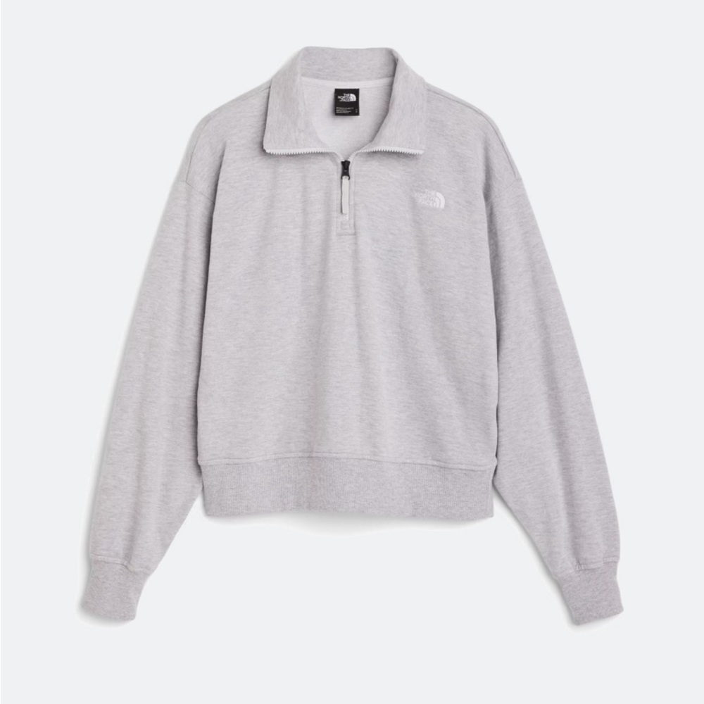 The North Face Gray 1/4 Pullover